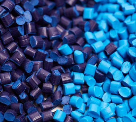 Plastic pellets batch