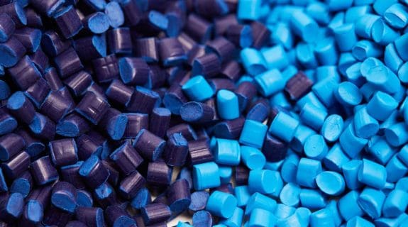 Plastic pellets batch